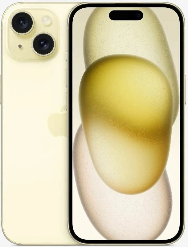 iPhone 15 128GB Yellow Refurbished 4*