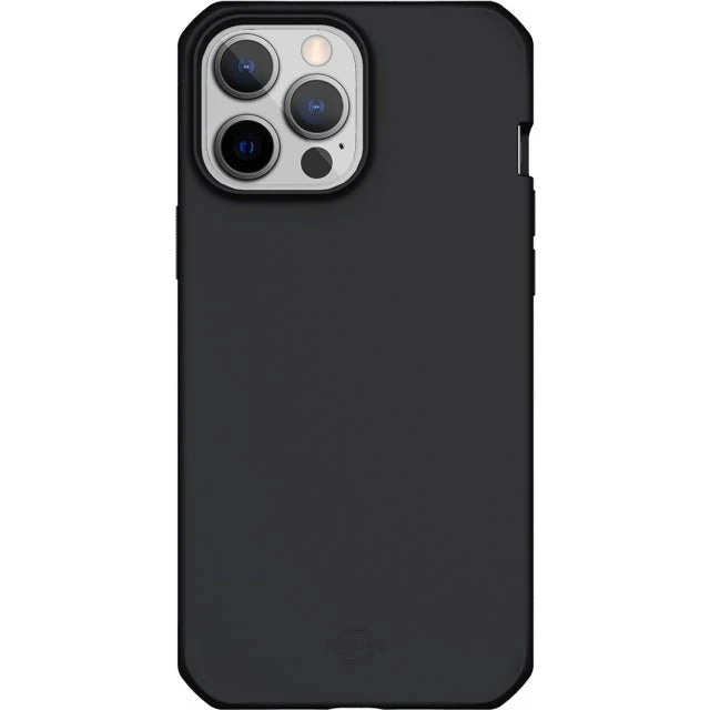 ITSKINS iPhone 13 Pro Max Level 2 SpectrumSolid Plain Black - Image 2