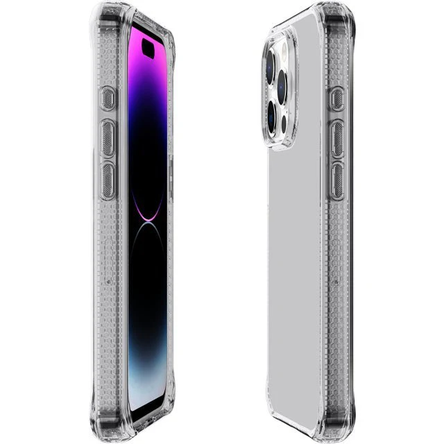 ITSKINS iPhone 15 Pro Level 2 SpectrumClear Transparent - Image 2