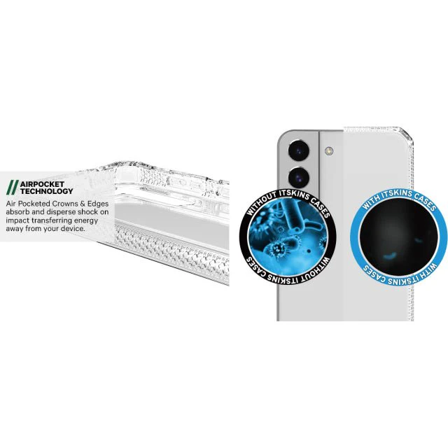 ITSKINS Samsung S23 Level 2 SpectrumClear Transparent - Image 11