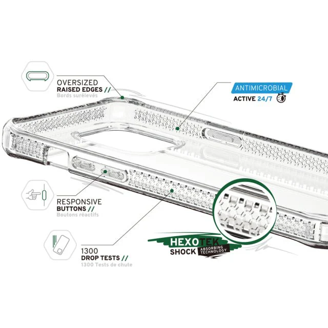 ITSKINS Samsung S24/S25 Level 2 SpectrumClear Transparent - Image 9