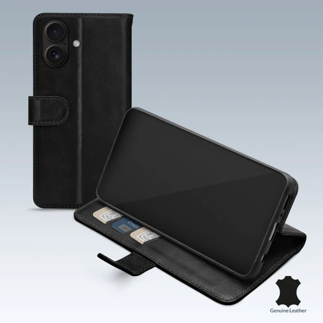 Mobilize Leather Wallet Apple iPhone 17 Black - Image 4