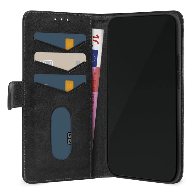 Mobilize Leather Wallet Samsung Galaxy S22 Black - Image 3