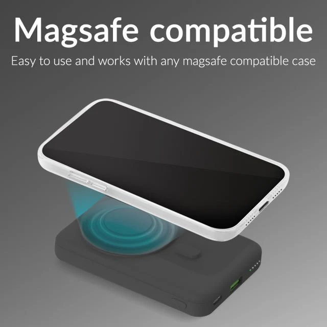 Mobilize Magnetic Wireless Magsafe PD Powerbank 10K 15W Blck - Image 4