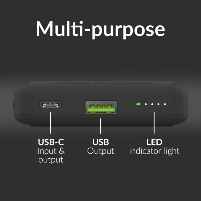 Mobilize Magnetic Wireless Magsafe PD Powerbank 10K 15W Blck - Image 5