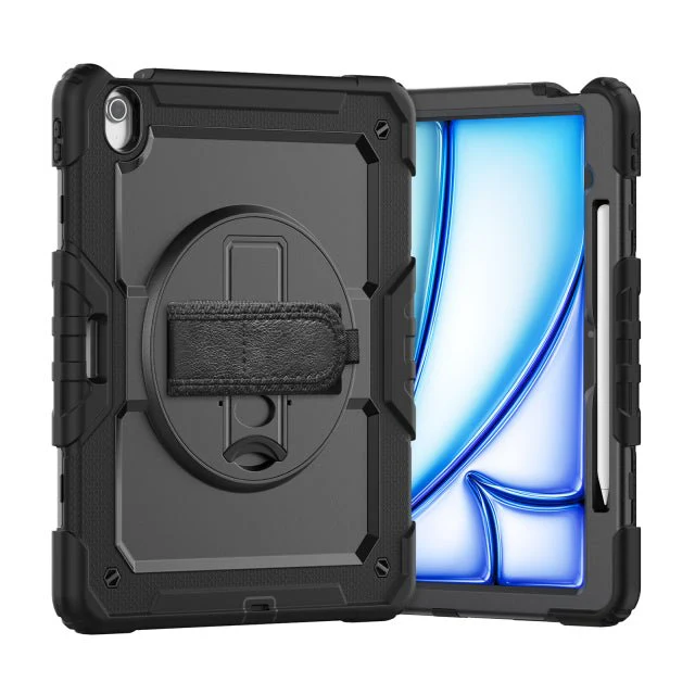 Xccess Survivor All-round Case iPad Air 13 2024/2025 Black